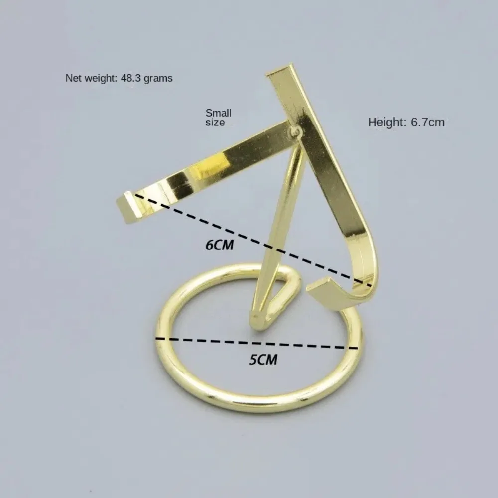 Creative Metal Crystal Ball Holder Mini Platinum Iron Crystal Ball Ornament Rack Display Stand For Rocks Nice Gift