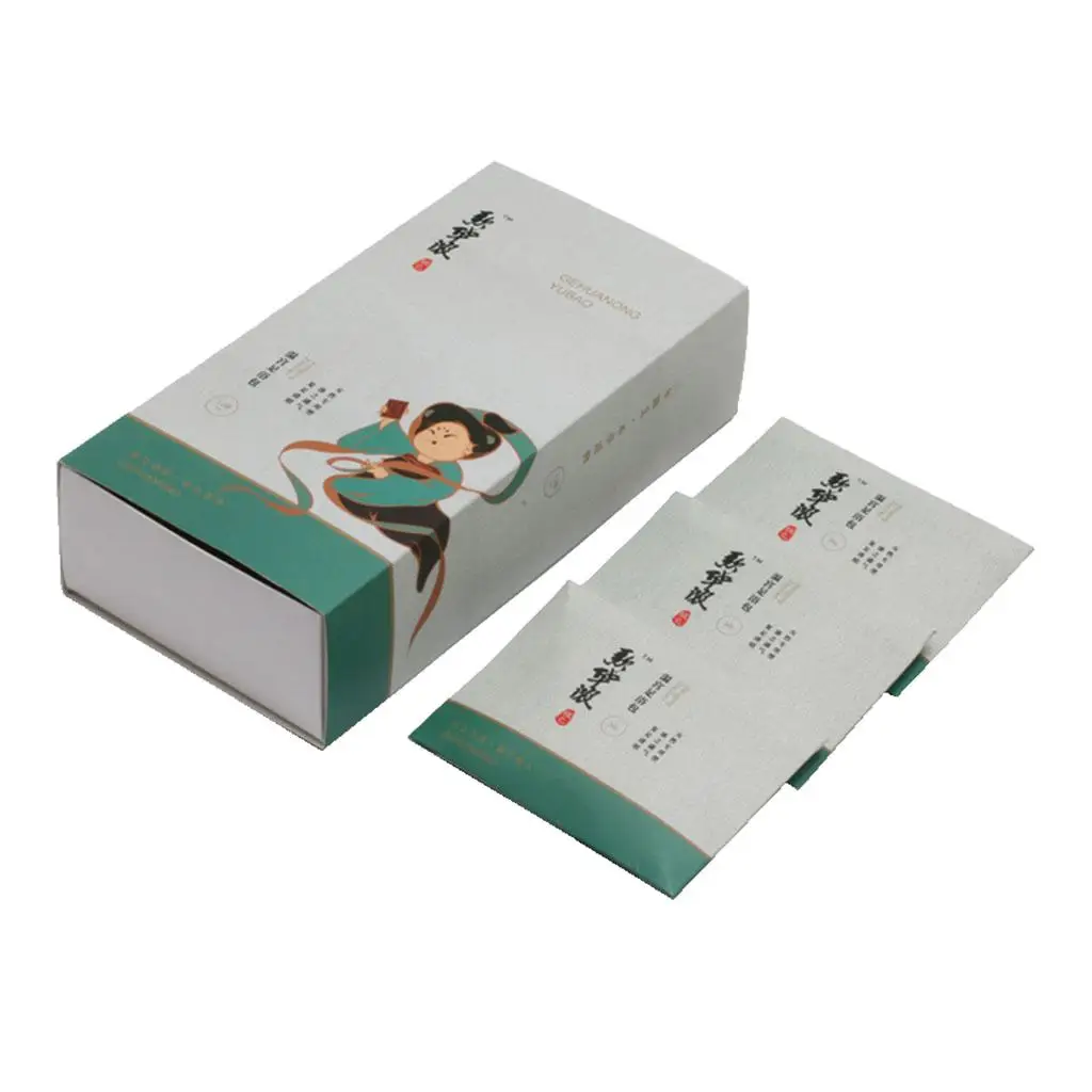 12 unids/caja baño de pies de ajenjo chino baño de pies Spa burbuja de remojo