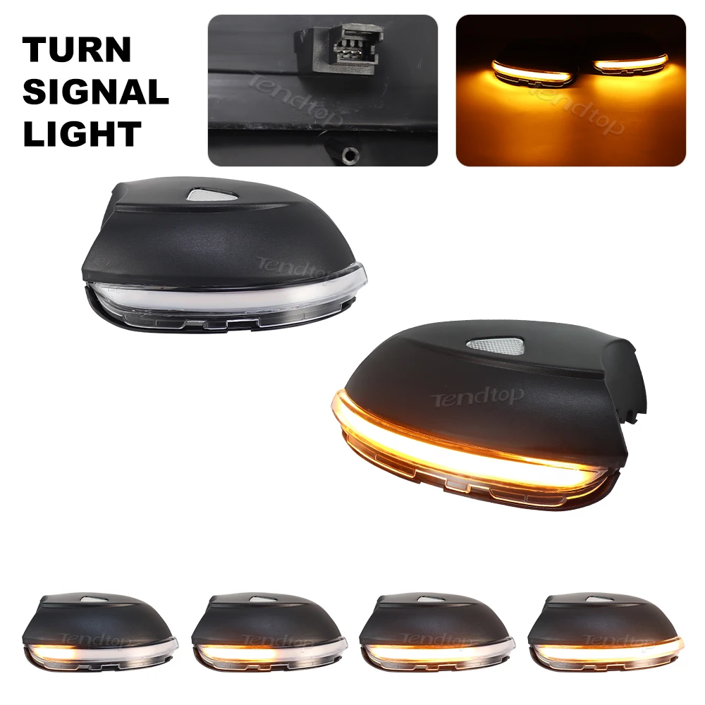LED Dynamic Turn Signal Light Wing Rearview Mirror Indicator Blinker for VW  Passat CC B7 Scirocco Beetle A5 Jetta MK6