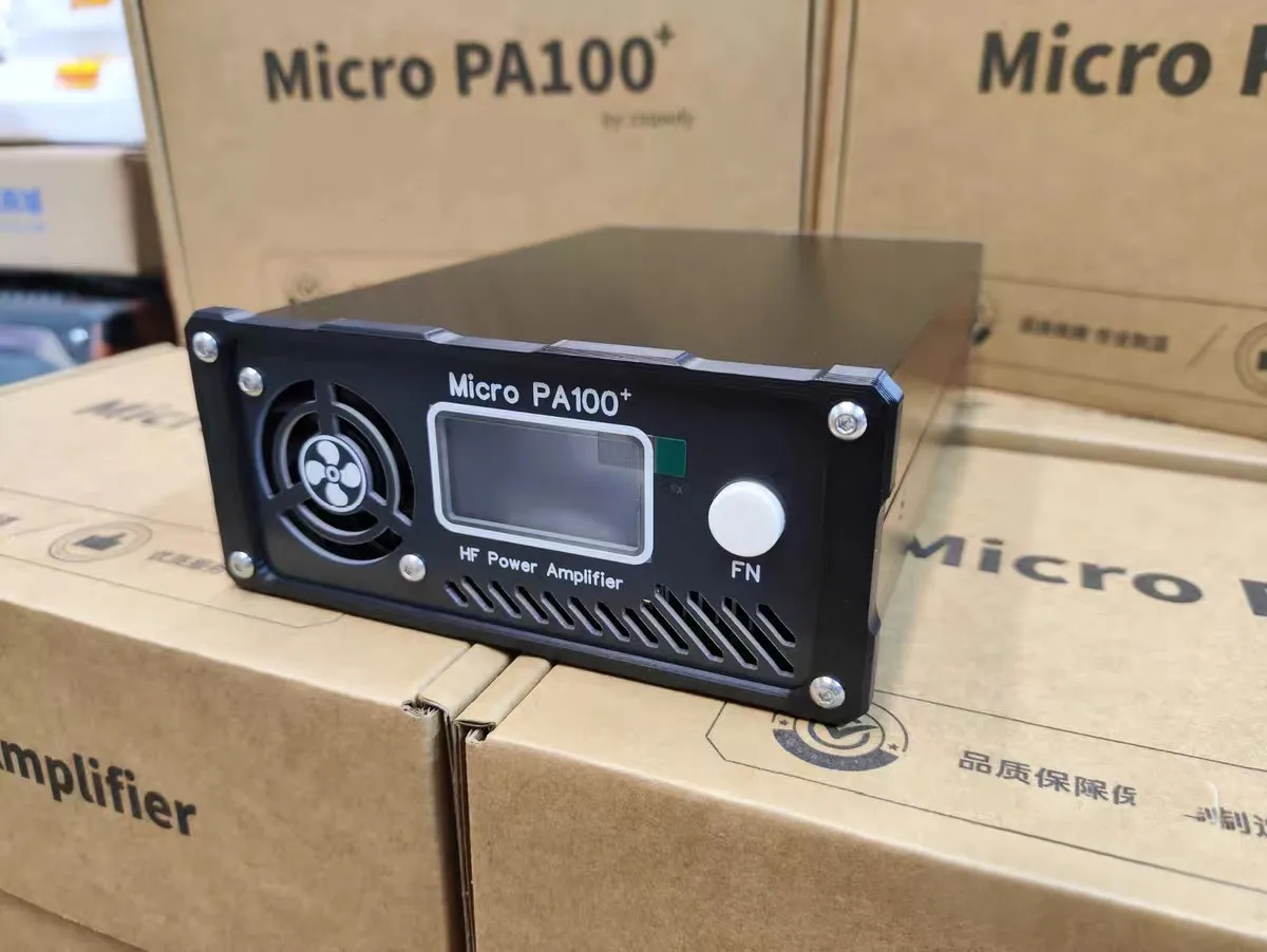 PA100 Upgraded Version Micro PA100+ Plus 3.5MHz-30MHz 100W HF QRP Shortwave Radio Amateur Power Amplifier