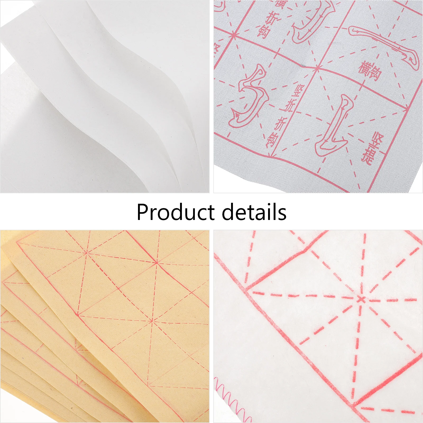 

3PCS Reusable Water Absorbent Calligraphy Cloth Writing Mat Brush Art Ink Painting Study Accessory Household Decor Learning Kit