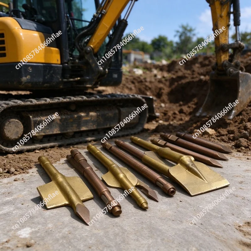 High Quality General Purpose Micro Excavator Drill Pipe Impactor 45/53MM Mini Excavator, Impactor Rod