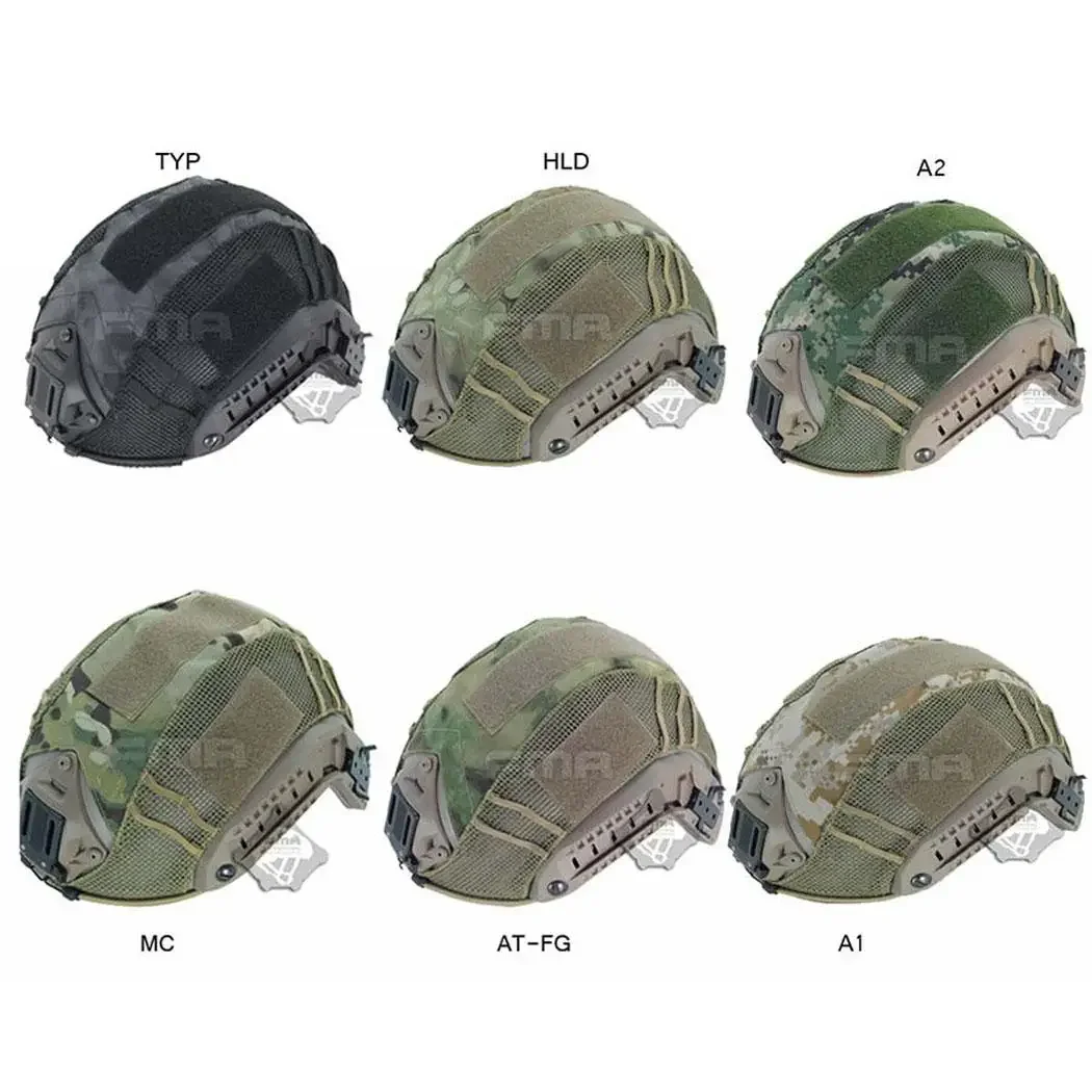 Tactical Camouflage Cloth Maritime Helmet Cover For BJ/PJ/MH /Typhon