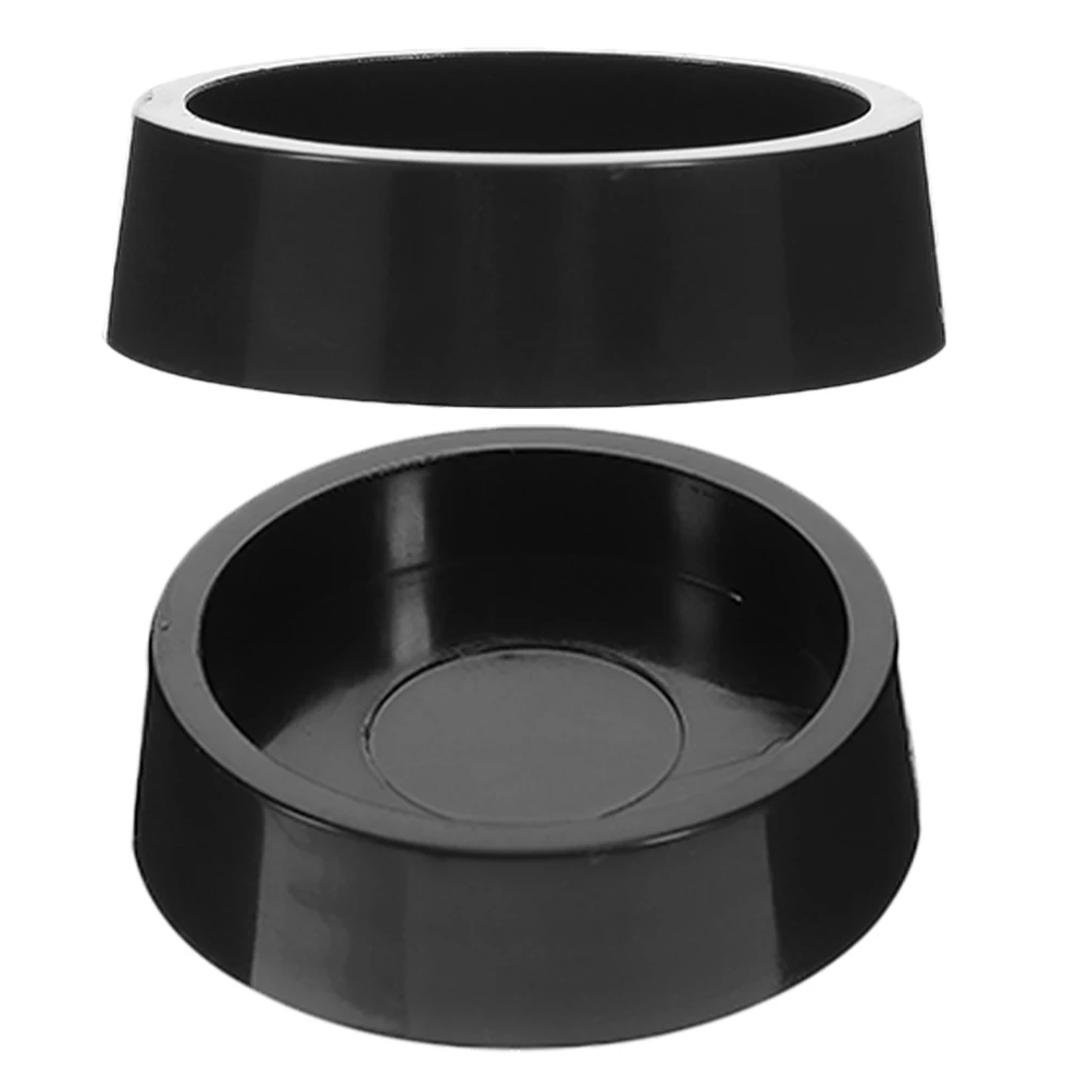 

2pcs Anti-slip Floor Protectors Black Pad for Chairs Bed Stopper Hardwood Non-slip Wheel Stoppers Furniture Pads Caster Cups