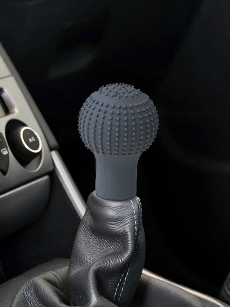 Manual Silicone Gear Shift Head Knob Cover MT Shift Knob Covers Sleeves Case Skin Protector Car Styling Accessories