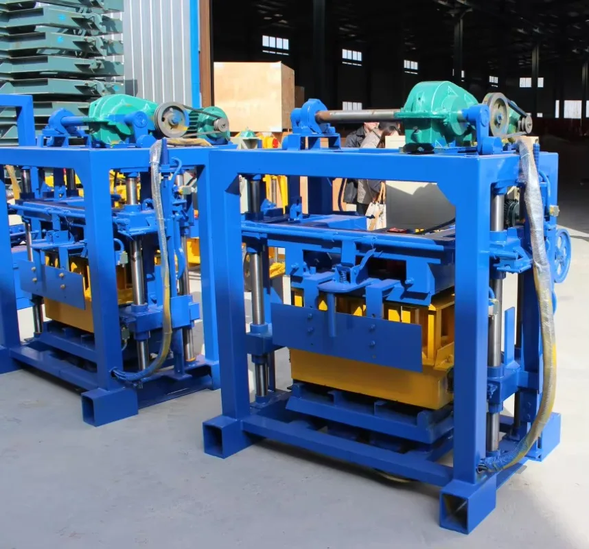QT40-2 Concrete Brick Making Machine Block Machine Automatic Hydraulic Hollow Block Cement Paver China Mini Backyard Farm Unit