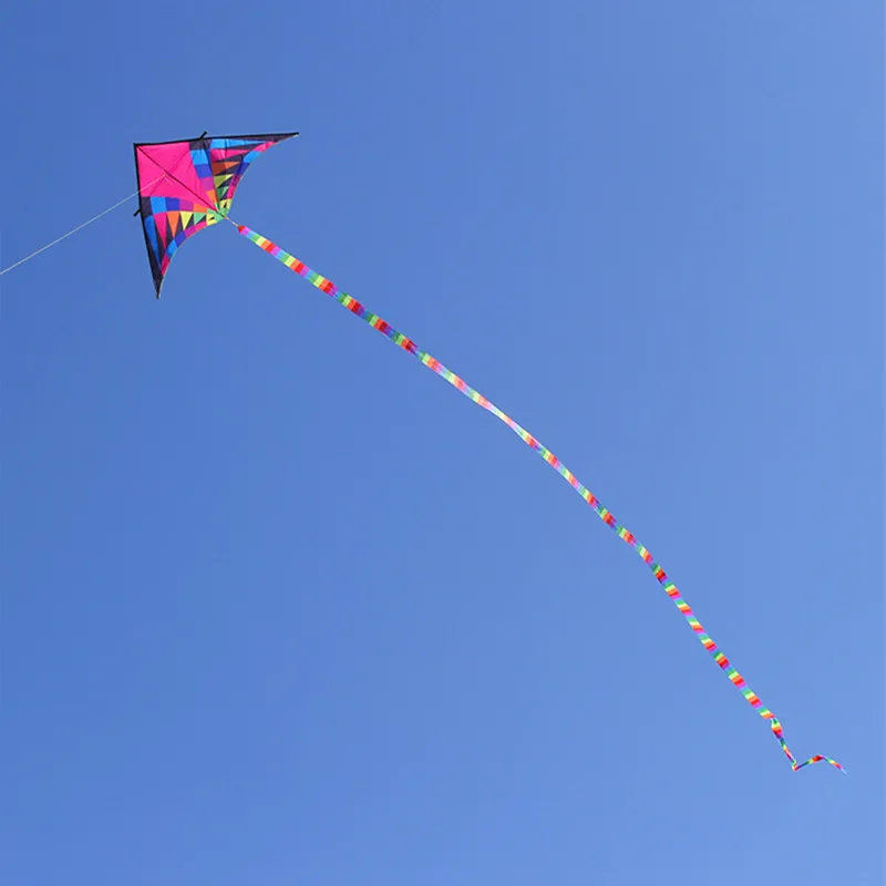 free shipping large kite tails flying kite windsocks kites rainbow tail kite for kids twist fly wind sock flag professional kite