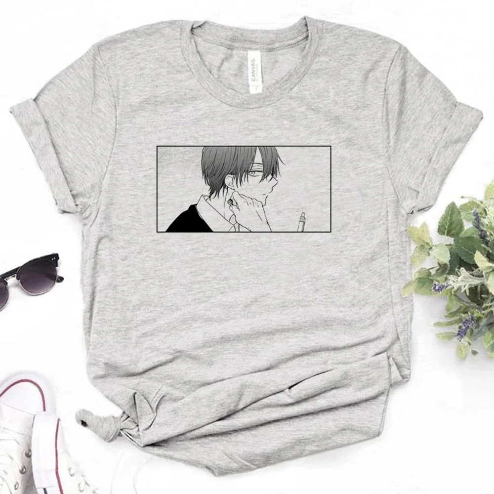 Yamada Lv999 t shirt women manga top female comic 2000s manga clothes