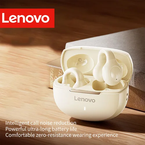 Imagen 2 del producto Lenovo-auriculares deportivos inalámbricos con cancelación activa de ruido, cómodos con batería de larga duración, sonido Hi-Fi Bt 5,4