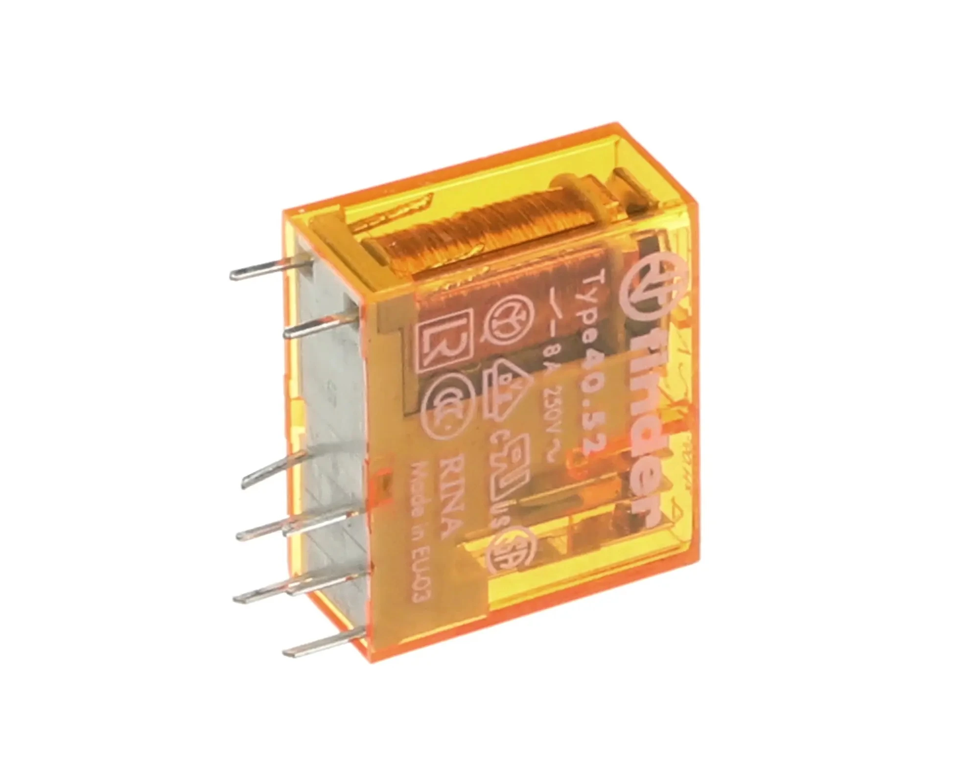 

Карпиджини ИС 571200548 Реле, 8 А, 240/24 Вольт, 40,52