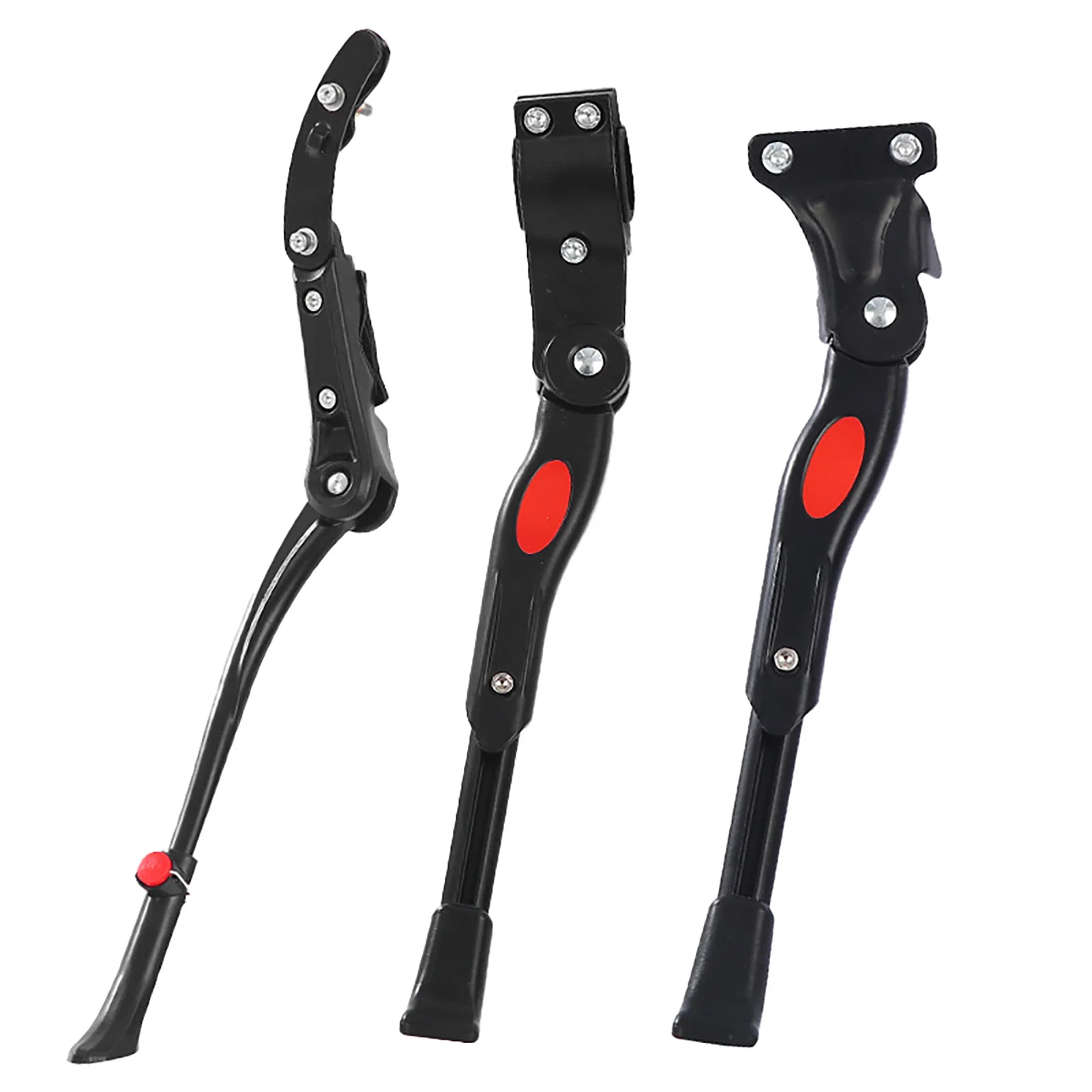 Mountain Bike Bicycle Foot Support Adjustable Length Aluminum Alloy Kickstand for Easily Parking Children Bike