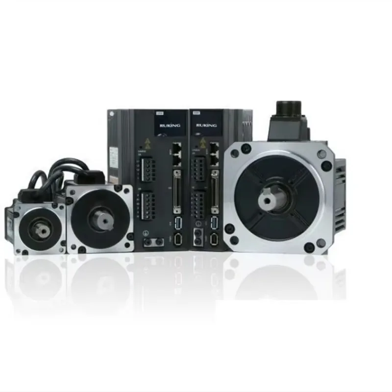 

RUKING 5kw Three-Phase AC Servo Motor Kit with EtherCat Drive and HQ5M180-500D20Q1+SEA3-50HREC Servomotor Drive