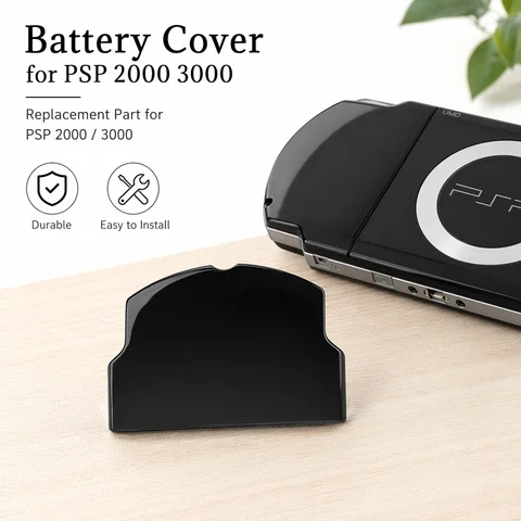 High Quality Battery Back Cover Case Replacement Protective Case Cover Battery Back Cover for Sony PSP 2000 3000 Series