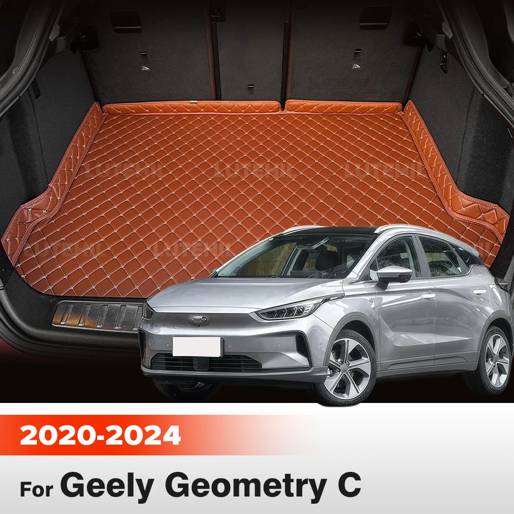 

For Geely Geometry C 2024 2023 2022 2021 2020 Car Trunk Mat Car Cargo Liner Pad Interior Protector Accessories Custom Carpet
