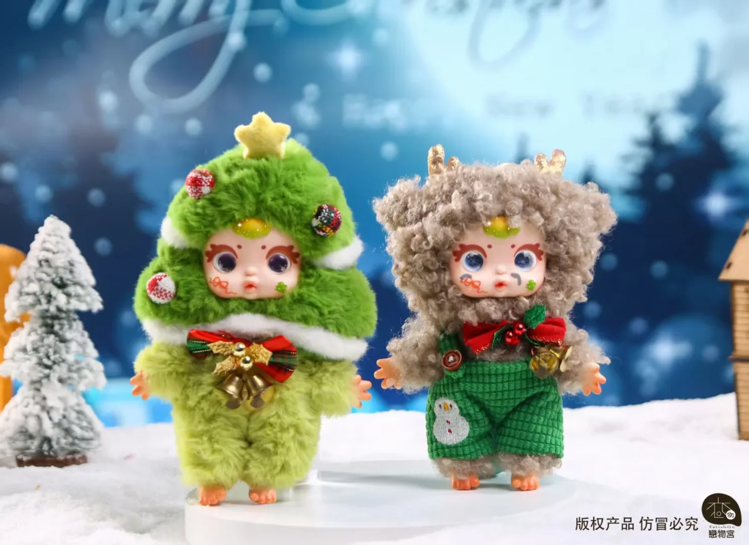 الأصلي الجديد MMilk الحلوى عيد الميلاد قلادة أفخم صندوق أعمى لطيف عيد الميلاد دمى صندوق غامض Kawaii هدايا عيد الميلاد عيد الميلاد اللعب