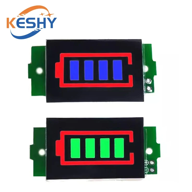 1-8S 1S/2S/3S/4S Enkele 3.7V Lithiumbatterij Capaciteit Indicator Module 4.2V Display Elektrische Voertuig Batterij Tester Li-ion