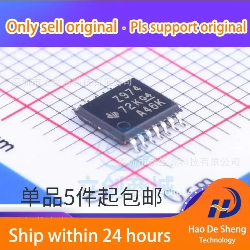 

10 шт./лот TL974IPWR Z974 TSSOP14 Операционный усилитель TI, новый, оригинальный, в наличии