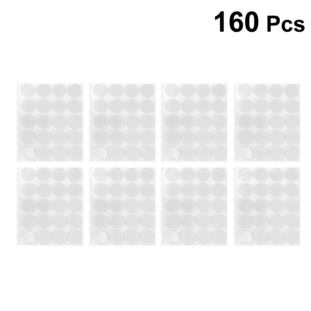 

160Pcs Wick Sticker Double Sided Adhesive Heat Resistant Tape DIY Making Accessories Holder Fixing Base