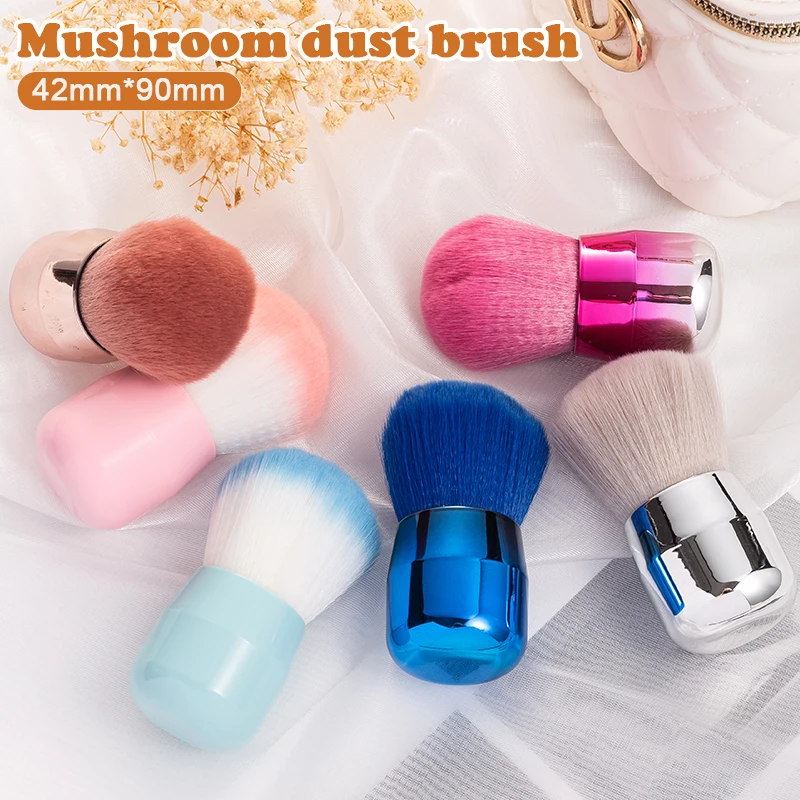 Make-up-Pinsel, flauschig, loser Puder, Rougepinsel, tragbar, runder Griff, multifunktionaler Make-up-Pinsel, kosmetisches Beauty-Zubehör