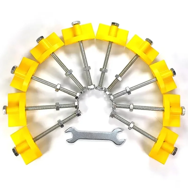 5pcs Ceramic Tiling Height Regulator manual tile Locator leveling tools Lifter Tiled Support Positioner Pad Heightening Adjuster