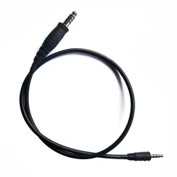 Cable U174 para auriculares de casco táctico, adaptador PCI PTT para walkie-talkie de caza Militar, Motorola Kenwood BAOFENG Radio U94