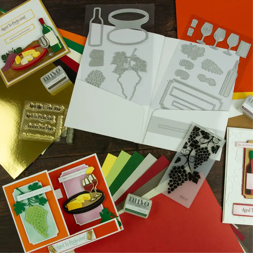 July 2026 New Tonic Monthly Subscription Wild Wonders Legacy Luggage - Showcase Dies for DIY Scrapbook Greeting Handmade Diary