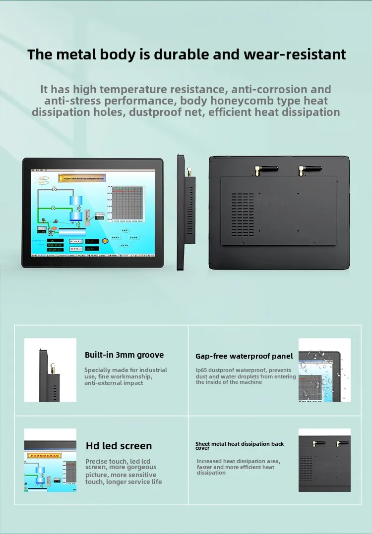 10/13/15/21/24/32inch Customized Size Highend Tablet Computer All In One Panel PC Wall Mounted Android Touch Screen M onitor
