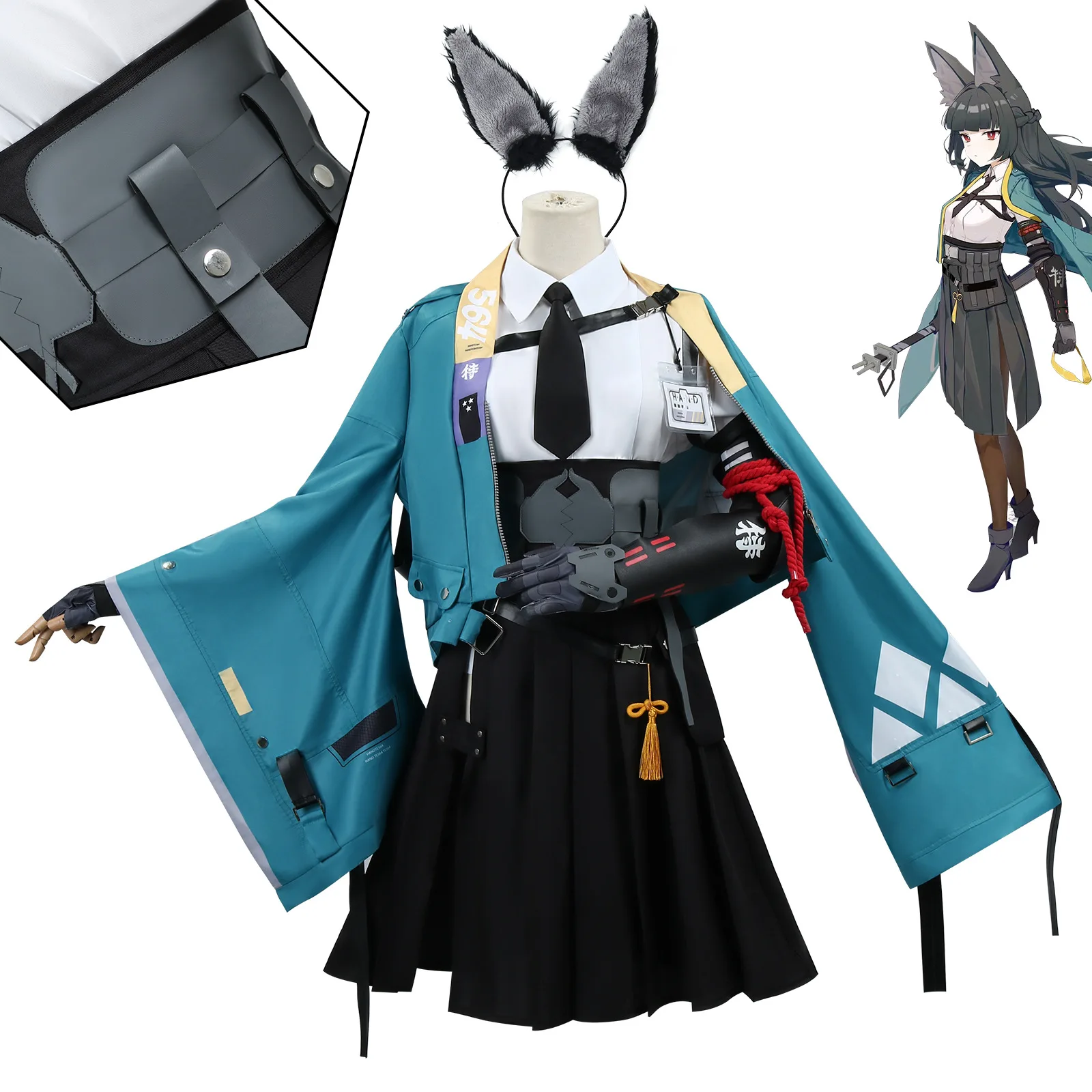 Hoshimi Miyabi Cosplay Zenless Zone Zero Costume Six Course Heads Hollow Special Operations Department Halloween Carnival Outfit