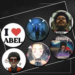 Pop Singer The Weeknd XO Lapel Pins Funny After Hours Til Dawn Fm Music Album Cover Brooch Badge Bag Hat Decor Fans Collect Gift
