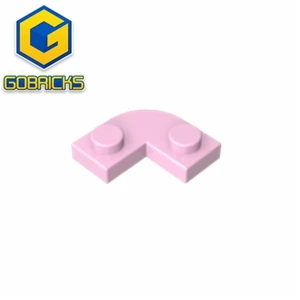 Gobricks GDS-90158 Plate, Round Corner 2 x 2 with 1 x 1 Cutout compatible  with lego 79491 Building Blocks children toys gifts