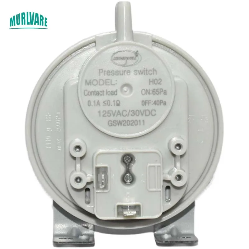 Gas Boiler Spare Parts 65/40Pa Air Pressure Switch For Squirrel Vaillant Immergas Gas Boilers