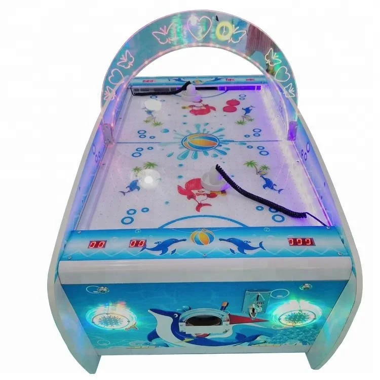 Indoor entertainment ticket sport game machine air hockey for children ice hockey table for kids