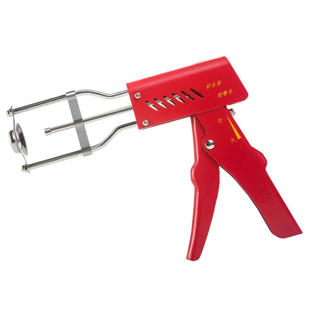 

Fruit Pitter Core Remover Stainless Steel Kitchen Tool Seeder Strawberry Easy Clean Use Practical Design Space Saving