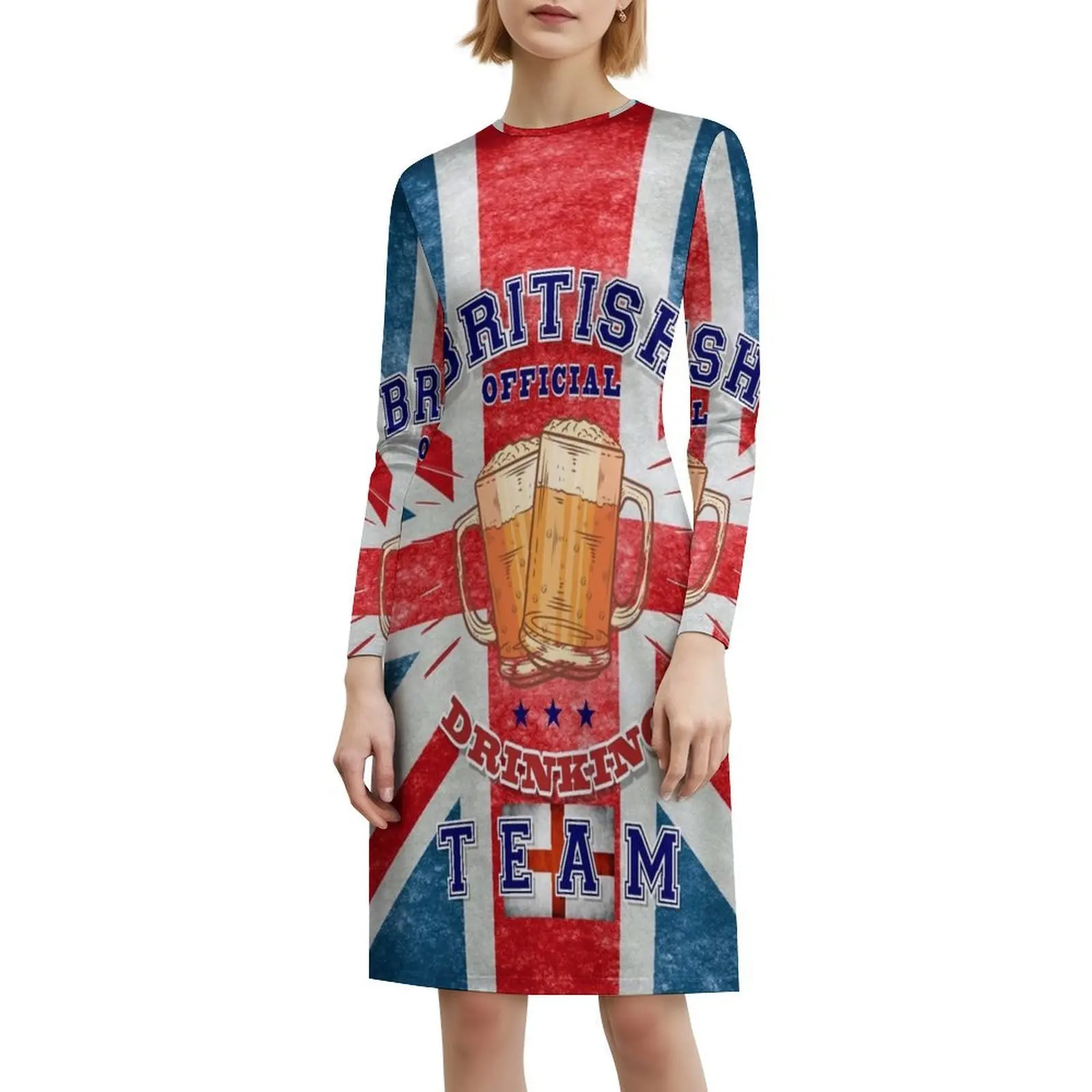 فستان رسمي لفريق الشرب البريطاني بوهو شيك أنيق لحفلات الزفاف على الشاطئ، فستان رسمي لفريق الشرب البريطاني البريطاني #6