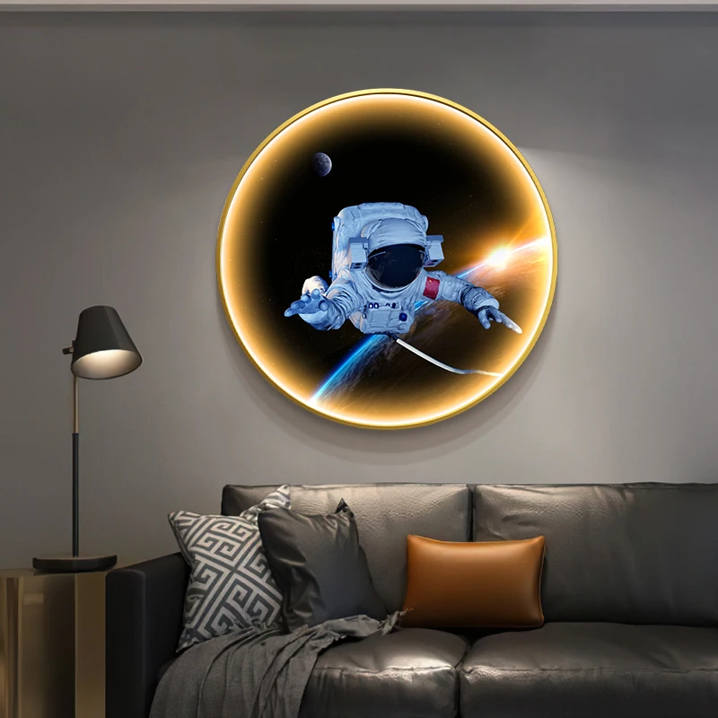 2023 New LED Wall Lights Cosmic Starry Sky For Kid Room Bedroom Foyer Living Room Aisle Loft Indoor Galaxy Decorate Wall Lamps