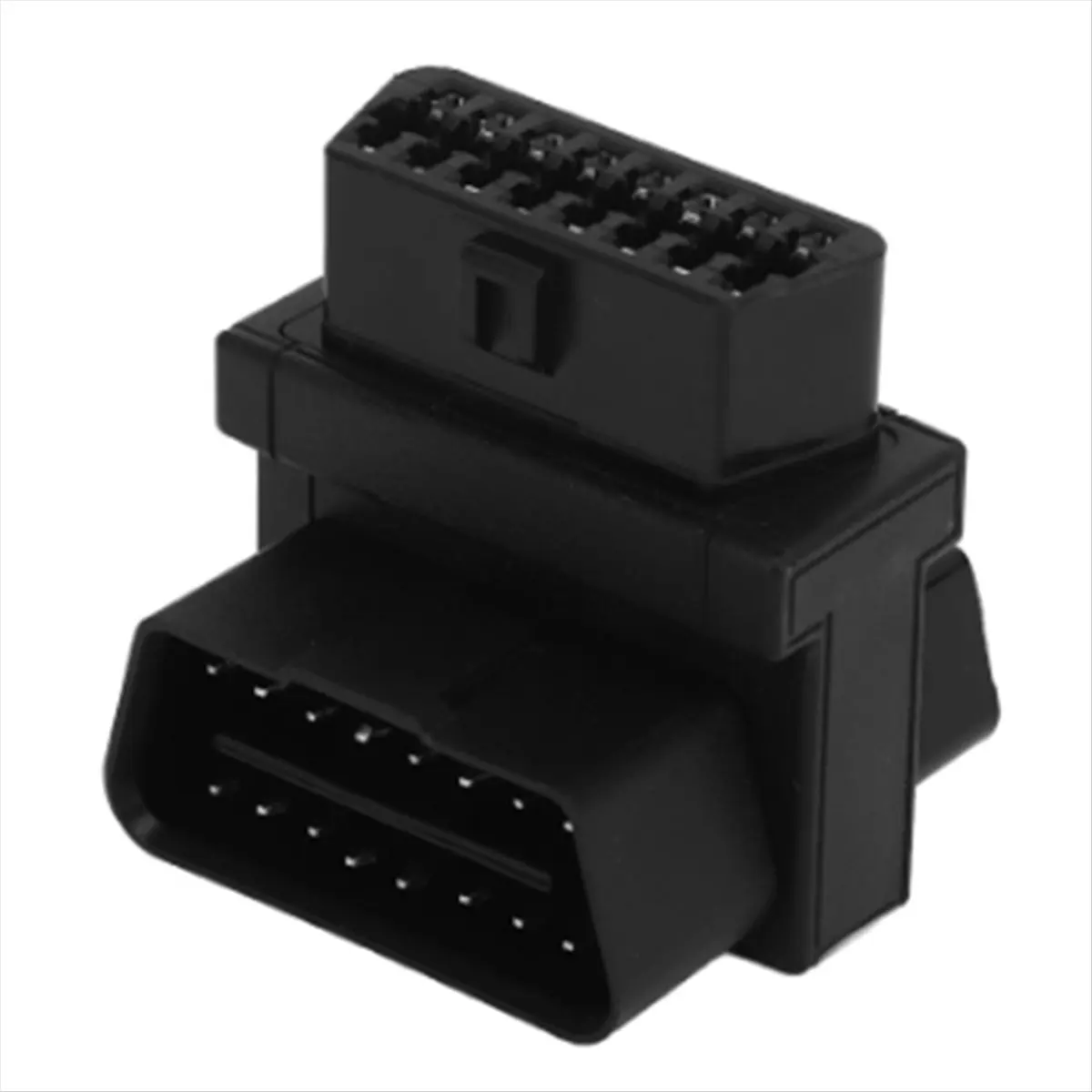 Fits for OBDII Cable Converter 16 Pin Male to 2 Female OBD2 Adapter for Diagnostic Extender