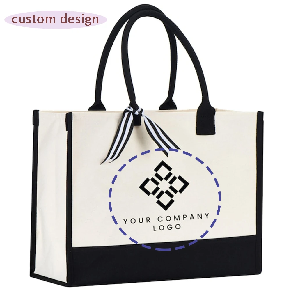 

Personalized Logo Handbag Bridesmaid Gift Handbag Company Customized Yellow Burlap Bag Employee Gift Bag Company Logo Handbag