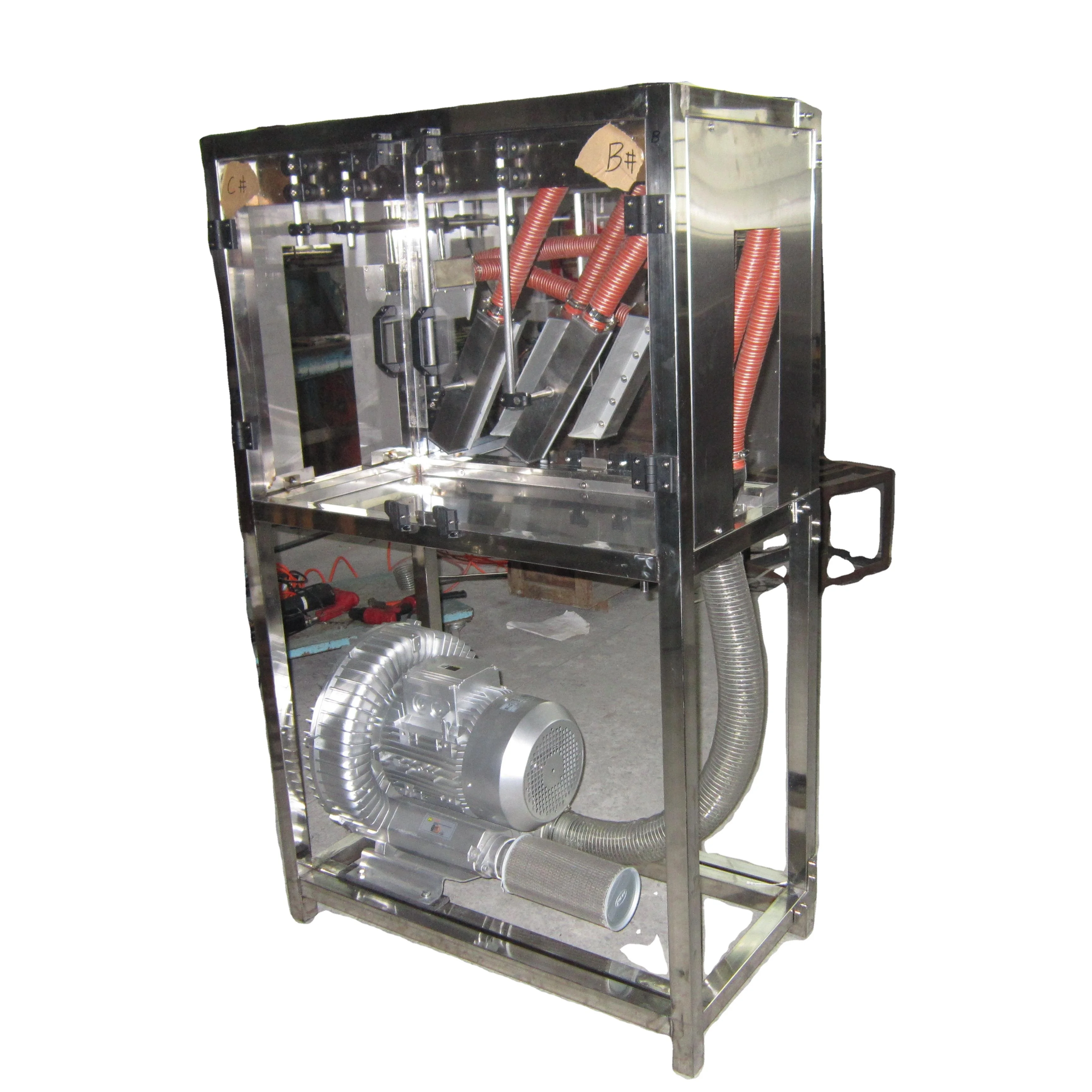 Small Tea Hand Commercial Drier Hot Air Knife Drying Conveyer Machine