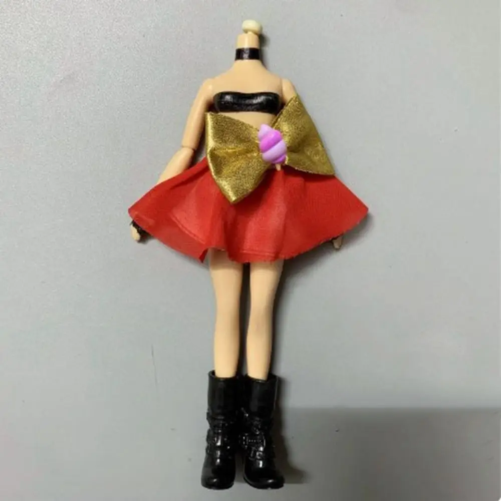 Fashion Doll T-shirt Skirt Casual Wears Cute Party Outfit Clothes Kids Toys DIY Accessories for 1/6 BJD 27~28cm Doll
