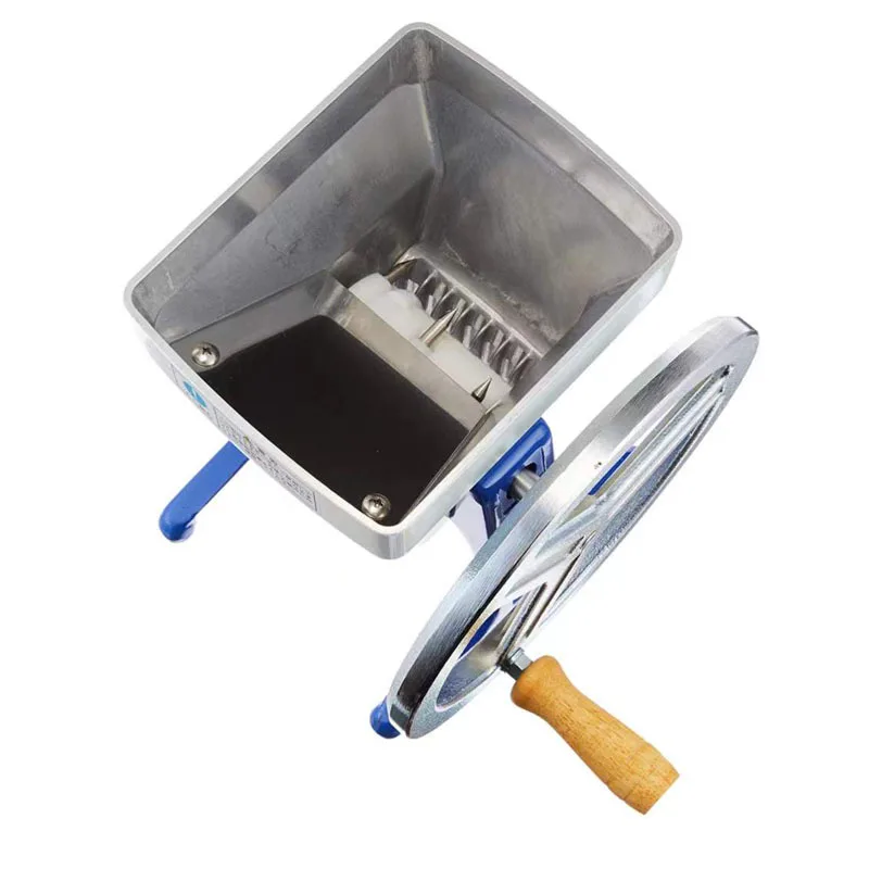 Commercial Bar Use  Manual Ice Crusher Hand-Crank Ice Shaver Granulated Ice