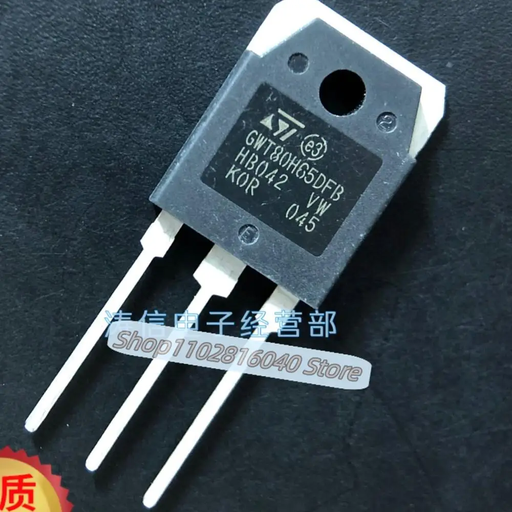 10PCS/Lot GWT80H65DFB  STGWT80H65DFB 650V 80A IGBT Best Quality Imported Original Spot