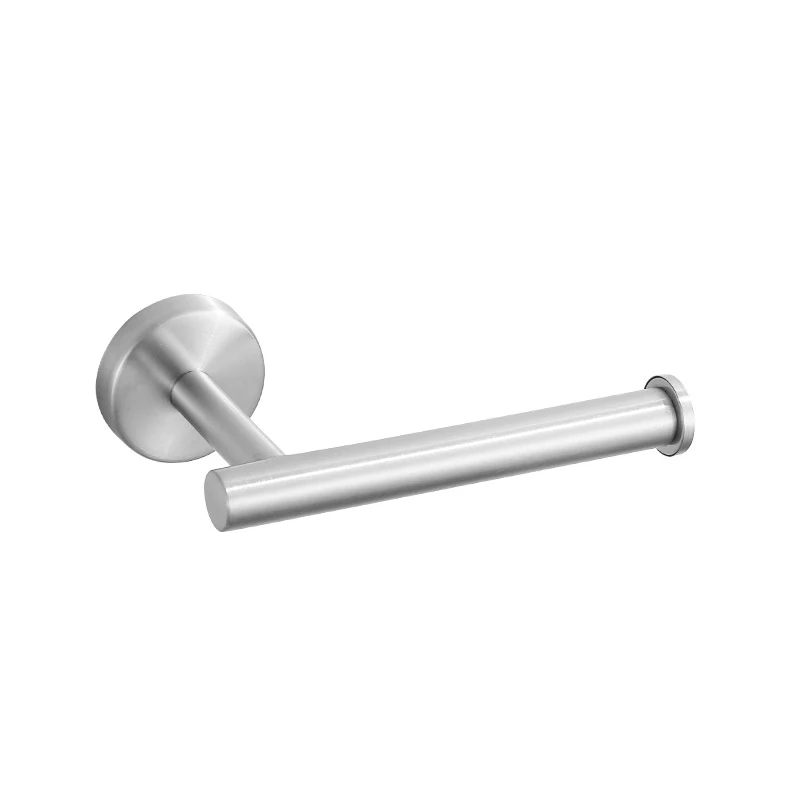 

Wall Mounted Toilet Paper Holder Stainless Steel Modern Bathroom Toilet Roll Paper Storage Rack Home Bathroom Accessory
