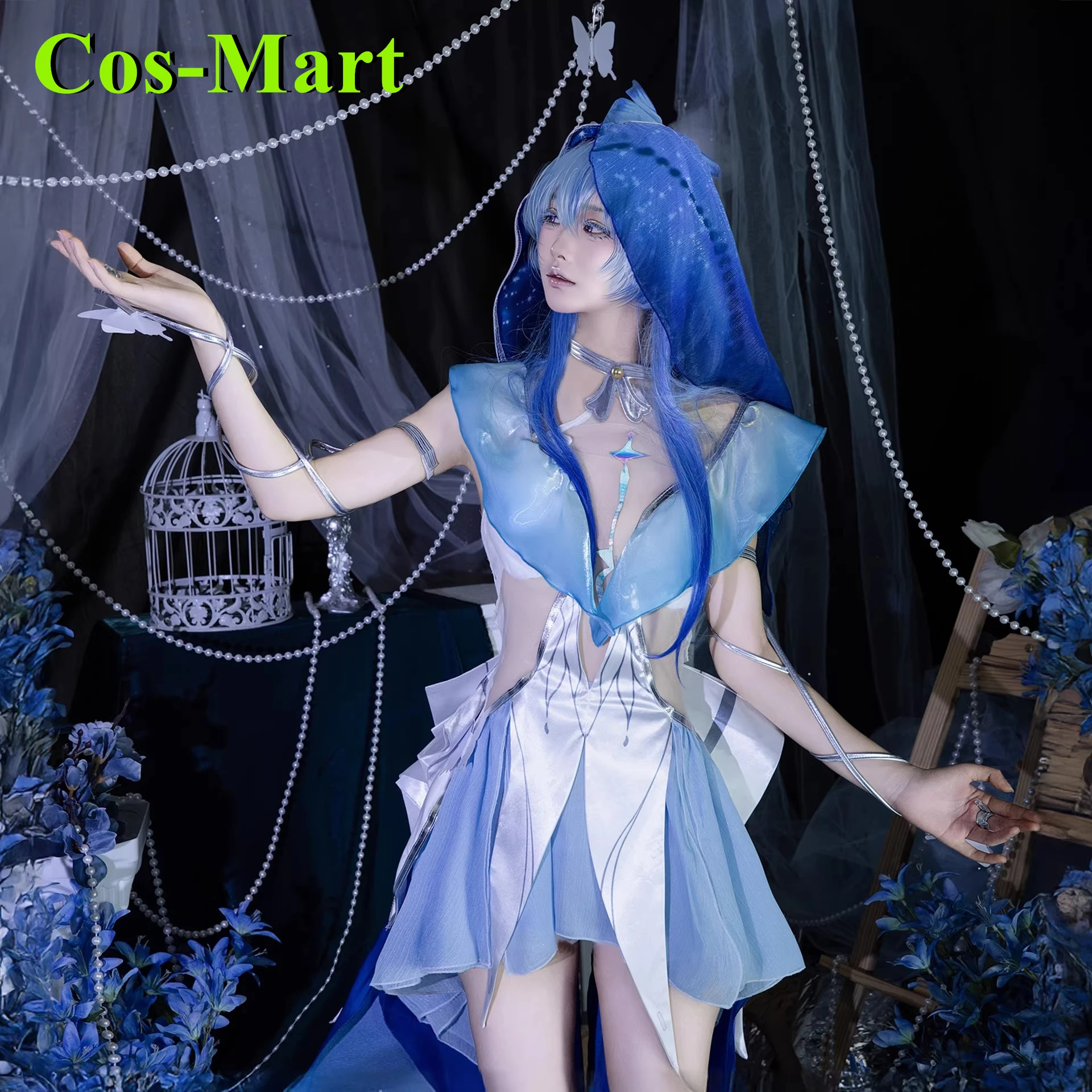 

Cos-Mart Wuthering Waves The Shorekeeper Cosplay Costume Dress Ancient-style Uniform Game Hallowmas Comic Exhibition Women
