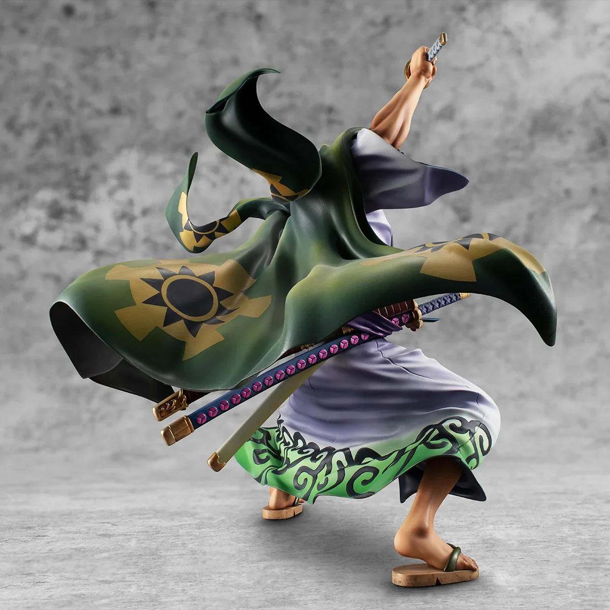 Megahouse P.O.P ONE PIECE Roronoa Zoro figura de Anime Original, modelo de juguetes para niños, colección de figuras de acción, muñeca de Pvc