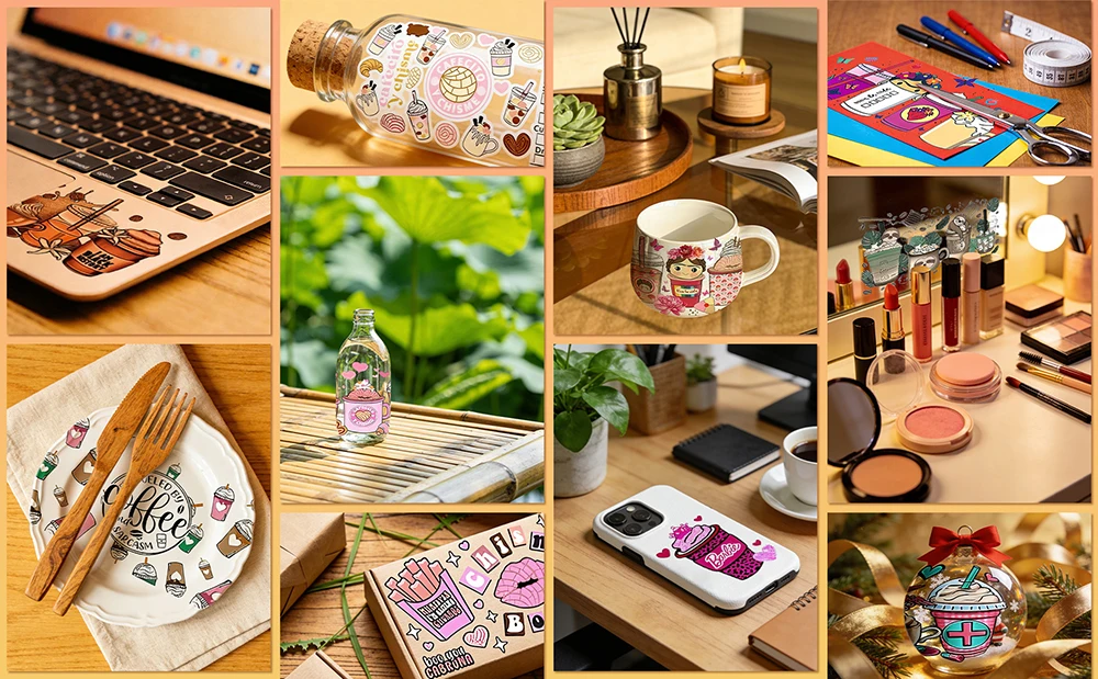 Waterproof Scratch Resistant 3D UV DTF Cup Wraps Vintage American Rugby Cold Transfer Stickers for 16oz Libbey Glass