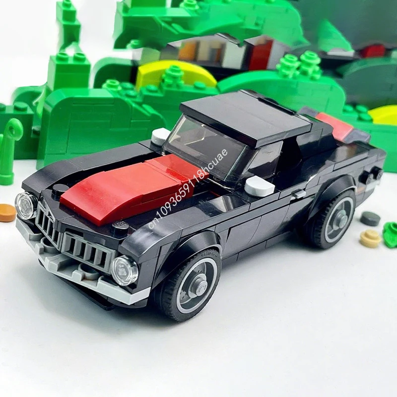 247 Stück MOC Bowtiess Camaros Z28 City Champion Supercar Bausteine Weihnachten inspiriert unbegrenzte Kreativität für kreatives Geschenk