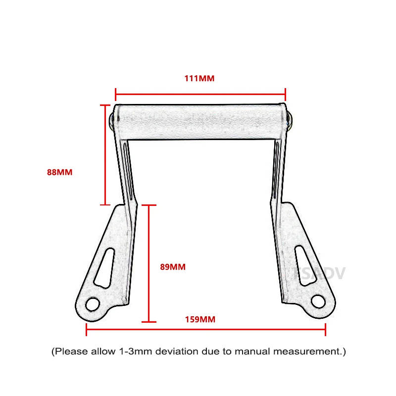 Motorcycle Accessories Phone Holder Stand GPS Navigation Plate Bracket Fit For HONDA HAWK11 HAWK-11 HAWK1100 2023