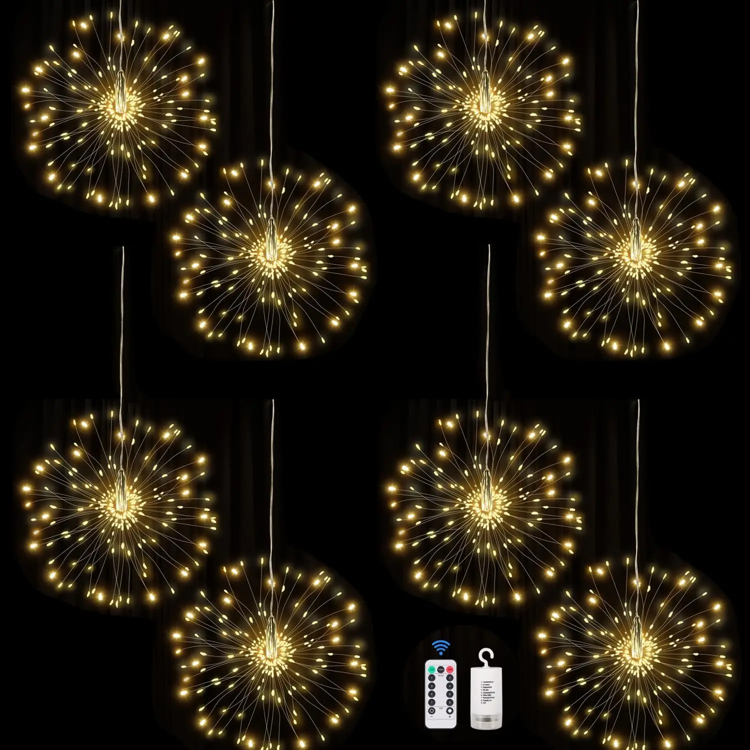 8 Pack Firework Lig…