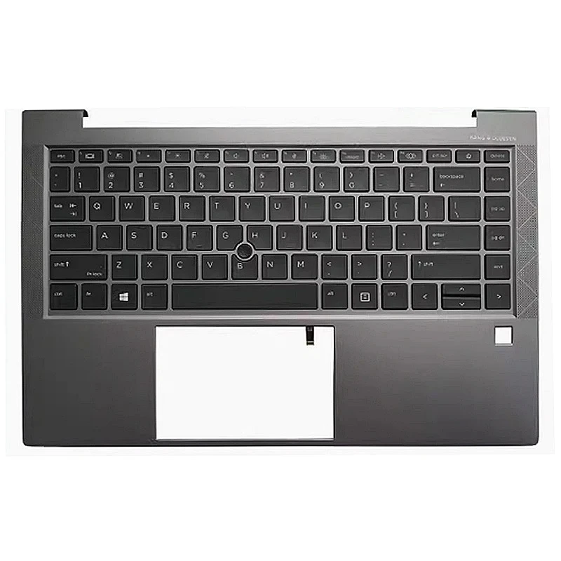 For zbook Firefly 14 G7 G8 NEW Laptop LCD Back Cover Front  Palmrest Bottom Case keyboard Black - Image 4