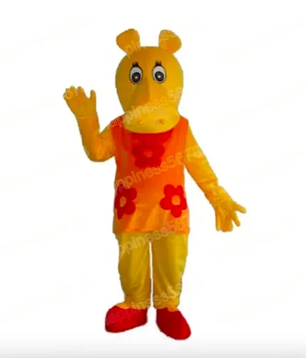 

New Adult Hot Sale Foam Performance HippoCartoon Mascot Costume Plush Christmas Fancy Dress Halloween Mascot Costume
